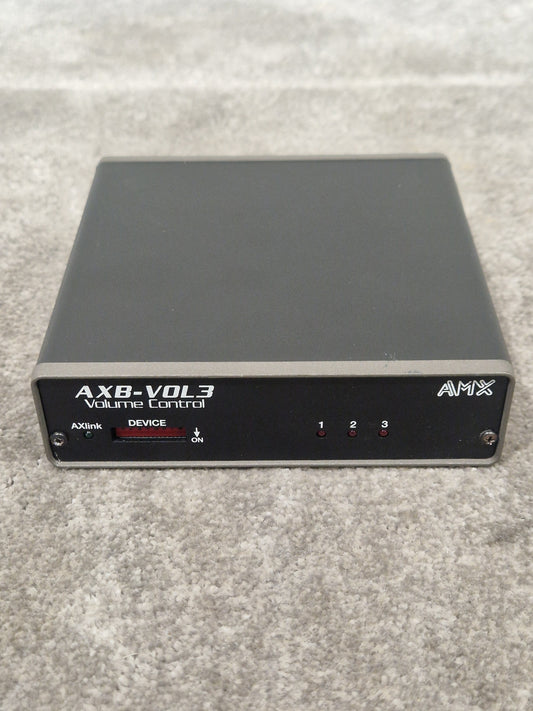 AMX AXB-VOL3 - 3-Channel Volume Control, Euroblock Connectors - Very Good