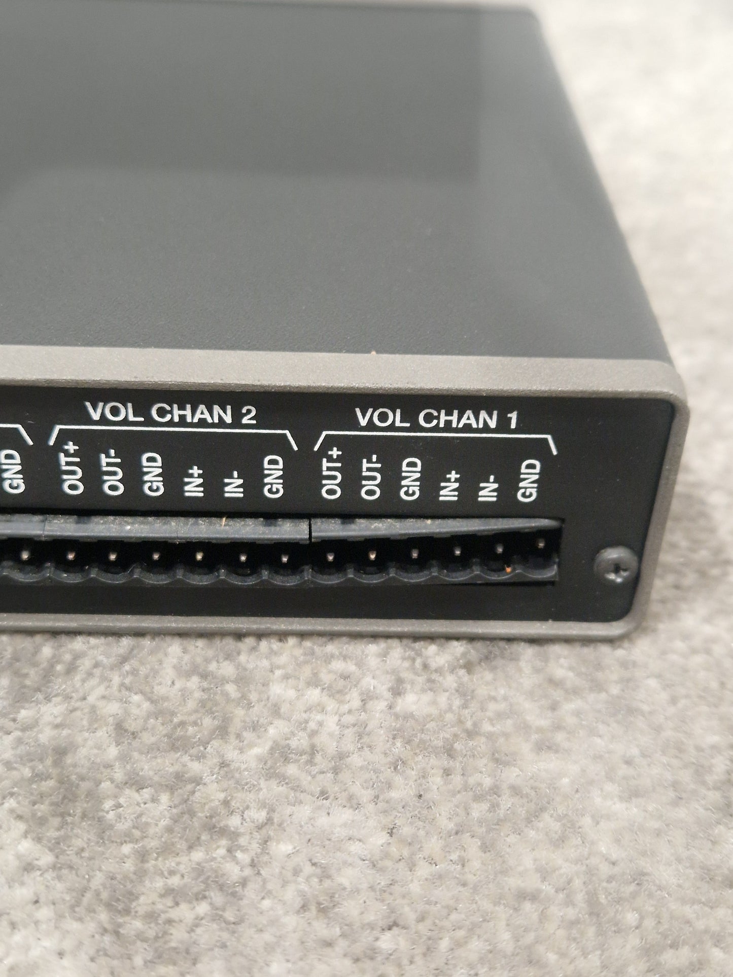 AMX AXB-VOL3 - 3-Channel Volume Control, Euroblock Connectors - Very Good