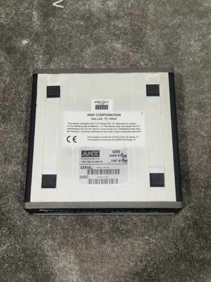 AMX AXB-VOL3 - 3-Channel Volume Control, Euroblock Connectors - Very Good
