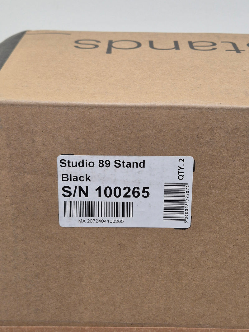 Monitor Audio Studio 89 Black Stands - High-Quality Audio Stands - New w/ Original Box - Image 4