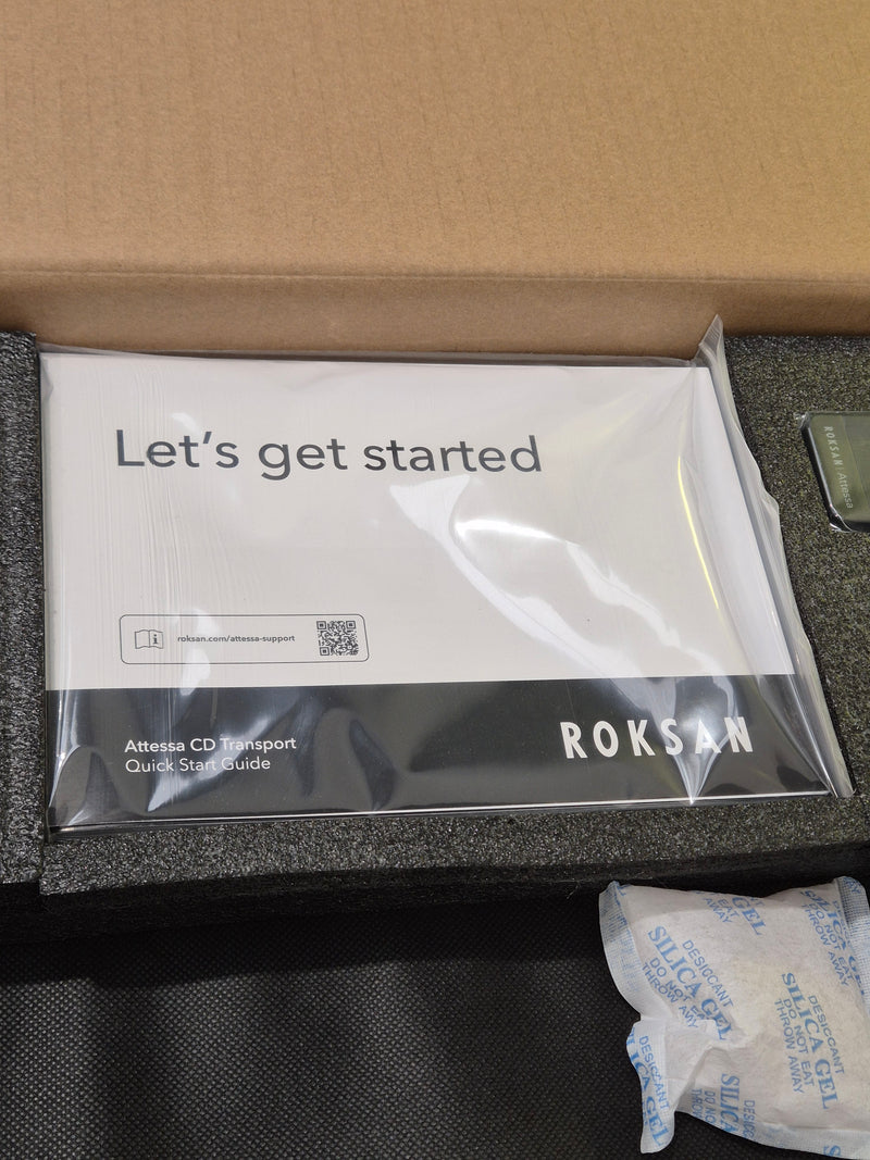 Roksan Attessa CD Transport - High-Quality Audio, Sleek Design - New Open Box - Image 4
