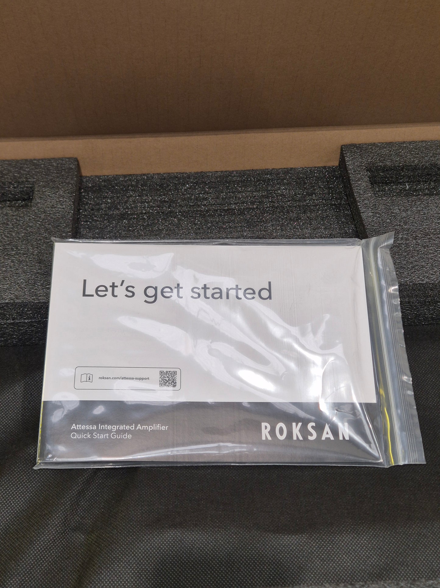 Roksan Attessa Integrated Amplifier - 100W per Channel, Phono Stage - New Open Box