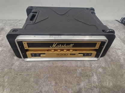 Marshall 9200 Dual MonoBloc All Tube Guitar Amp - Fully Refurbished, Smooth Sound - Very Good w/ Hard Case