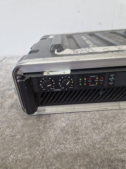 Studiomaster SM 1200D PA Amp - 2400W Power, Class D - Spares or Repair w/ Hard Case