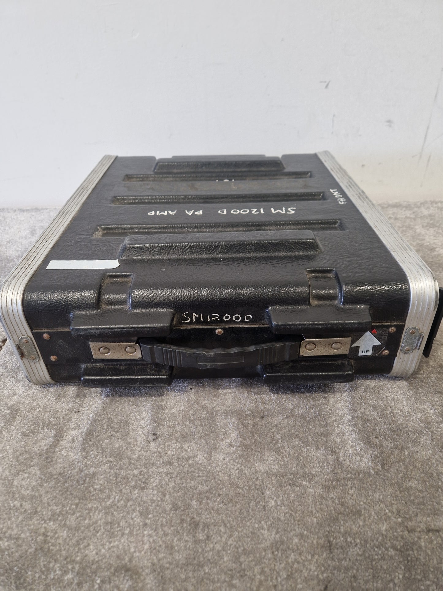 Studiomaster SM 1200D PA Amp - 2400W Power, Class D - Spares or Repair w/ Hard Case