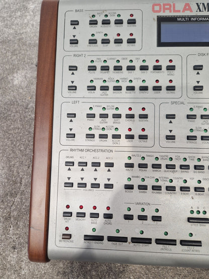 Orla XM900 DLX orchestra module - 900 Sounds, 128-Note Polyphony - Spares or Repair w/ Power Supply & Soft Case