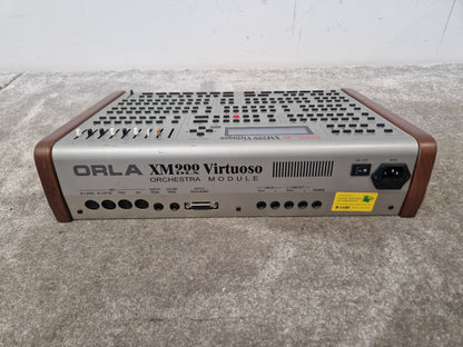 Orla XM900 DLX orchestra module - 900 Sounds, 128-Note Polyphony - Spares or Repair w/ Power Supply & Soft Case