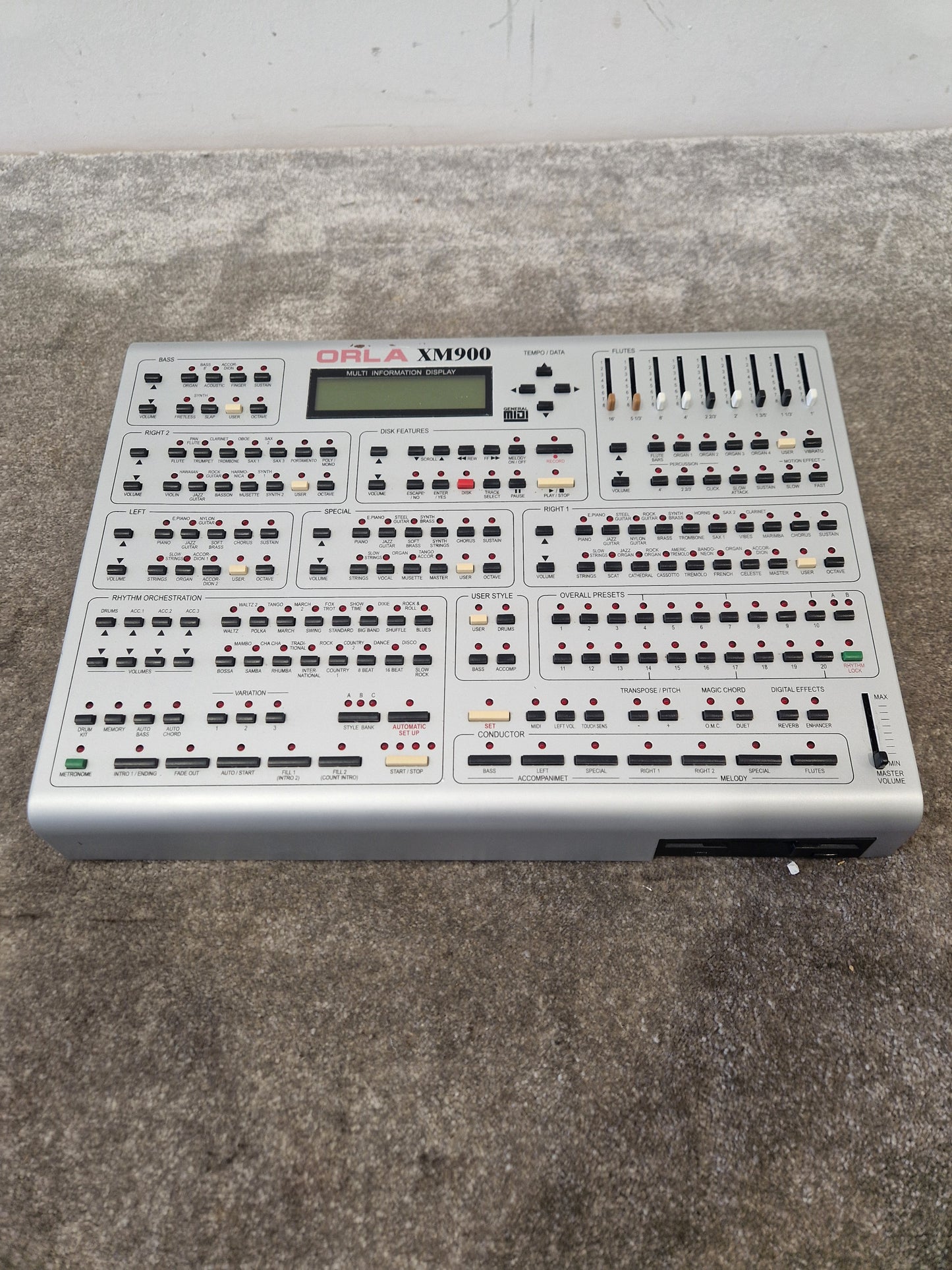 Orla XM900 orchestra module - High-Quality Sounds, Versatile - Very Good