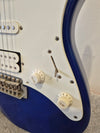 Yamaha Pacifica - Blue - Solid Body Electric Guitar - Very Good w/ Hard Case - Photo 3