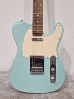 Fender Squier Telecaster Affinity Baby Blue Electric Guitar - Baby Blue Finish, Maple Neck - Very Good w/ Soft Case - Image 1
