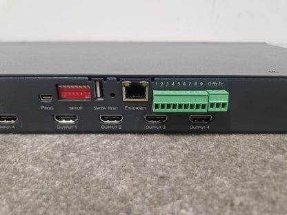 Kramer VS-44UHD 4x4 matrix switcher - HDMI 2.0, Audio De-Embedding - Very Good