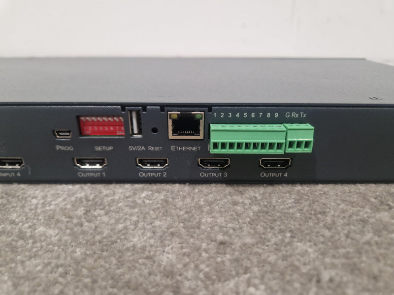 Kramer VS-44UHD 4x4 matrix switcher - HDMI 2.0, Audio De-Embedding - Very Good - Image 3
