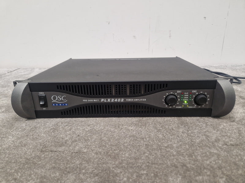 QSC Audio PLX2402 700w 2 channel amp - High Power, Reliable - Very Good - Image 1