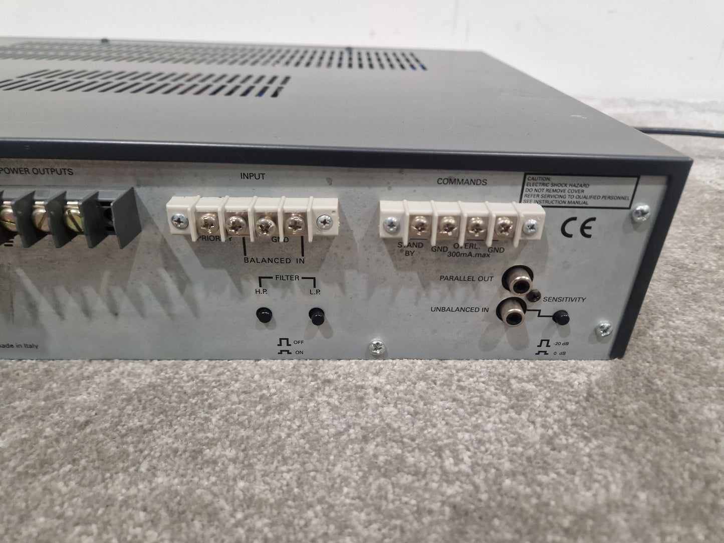 RCF PA Power Unit UP4161 - High-Power Amplification, Compact Design - Very Good