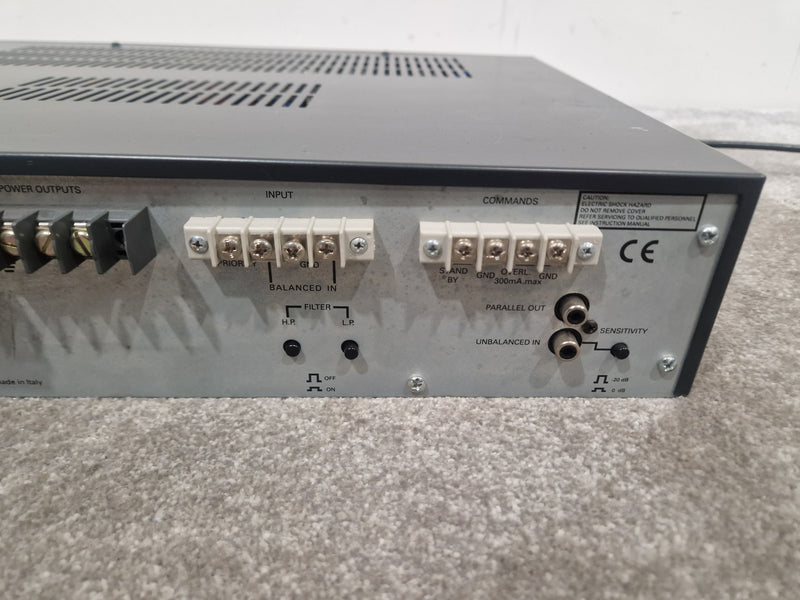RCF PA Power Unit UP4161 160W Amplifier - Integrated Mixer - Very Good - Image 10