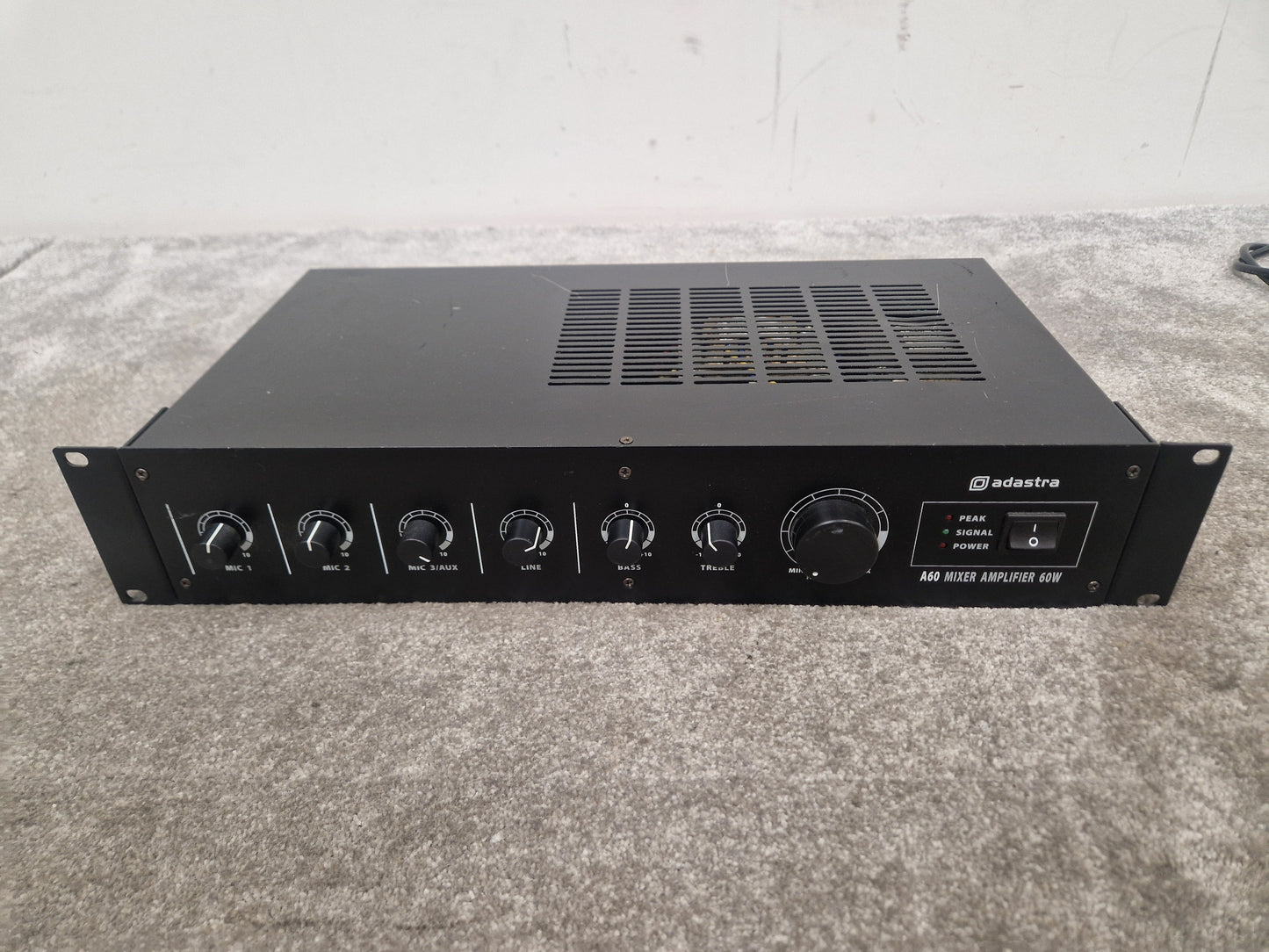 Adastra A60 - 60W Mixer Amplifier, Compact Design - Good