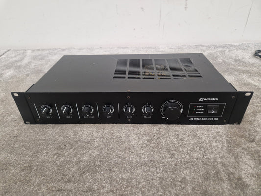 Adastra A60 - 60W Mixer Amplifier, Compact Design - Good