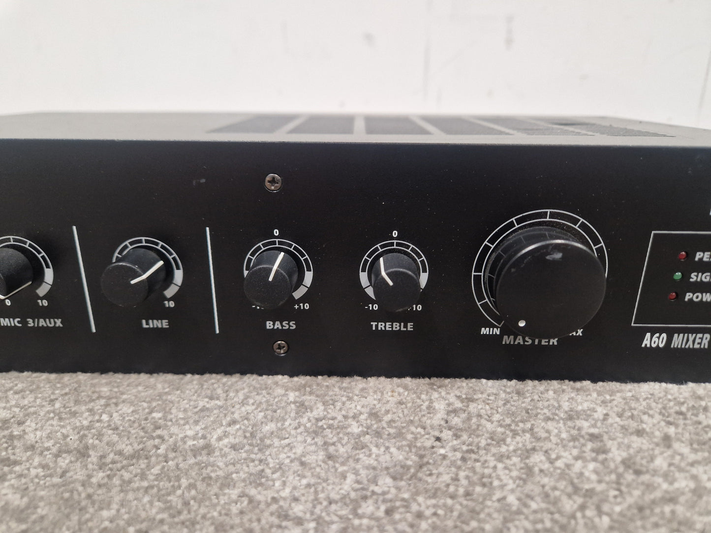 Adastra A60 - 60W Mixer Amplifier, Compact Design - Good