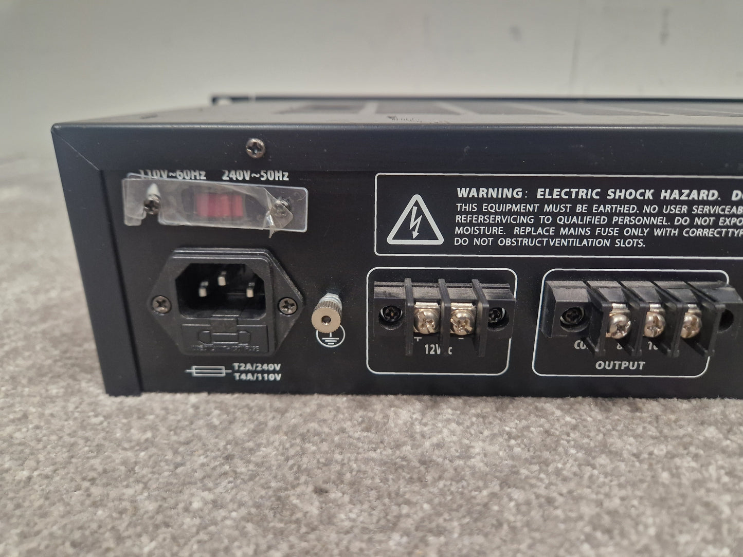 Adastra A60 - 60W Mixer Amplifier, Compact Design - Good