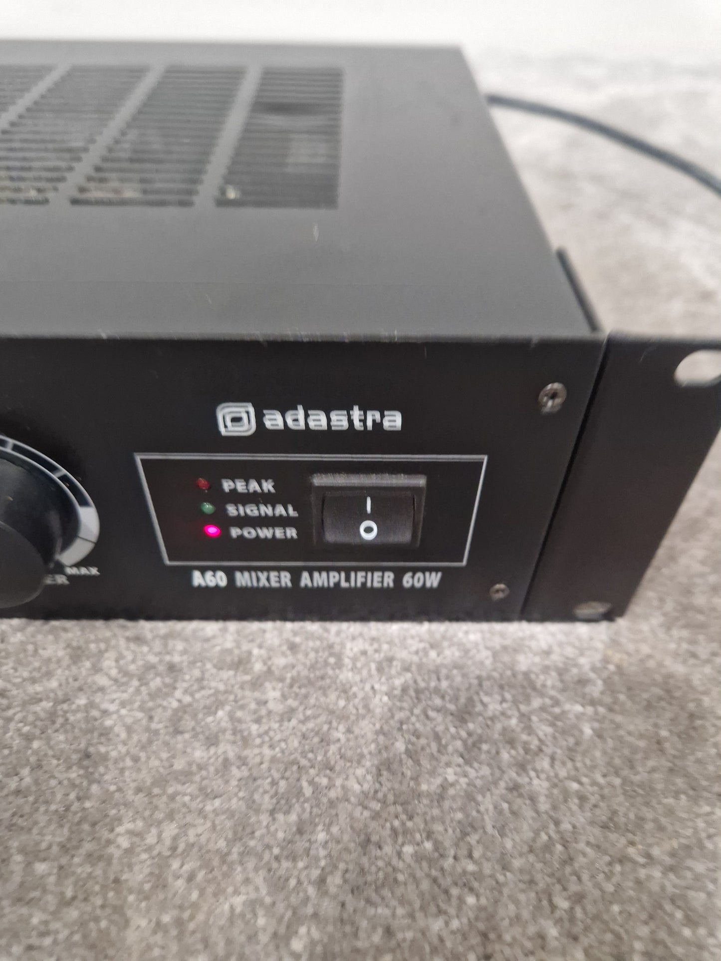 Adastra A60 - 60W Mixer Amplifier, Compact Design - Good