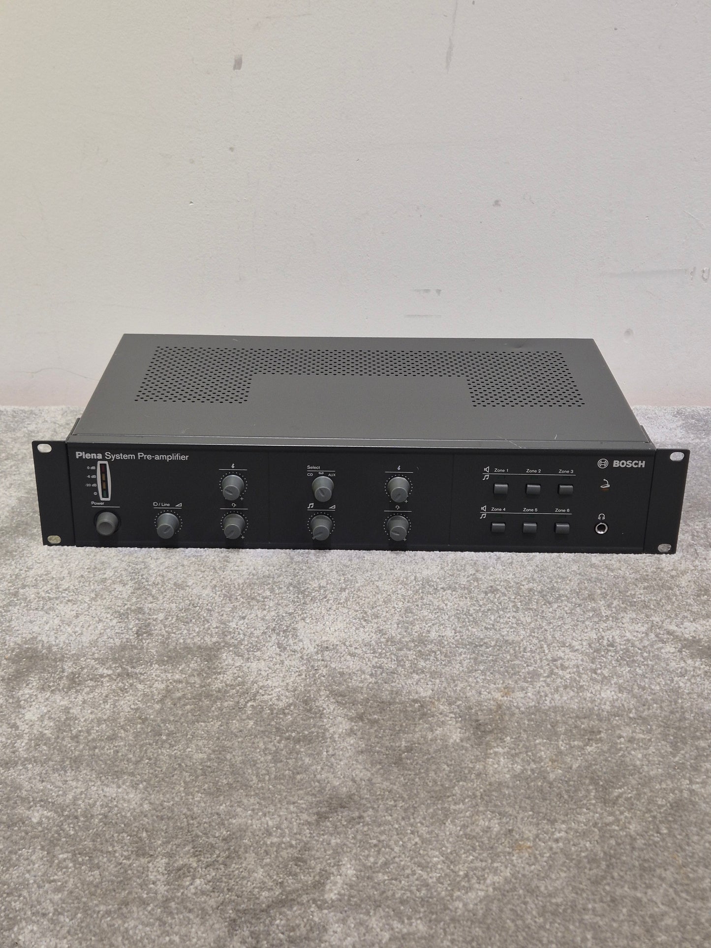 Bosch Plena System Pre-Amplifier - Professional Audio Control, Versatile Inputs - Very Good