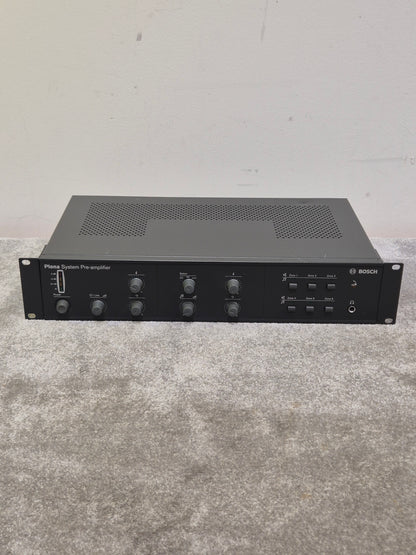 Bosch Plena System Pre-Amplifier - Professional Audio Control, Versatile Inputs - Very Good