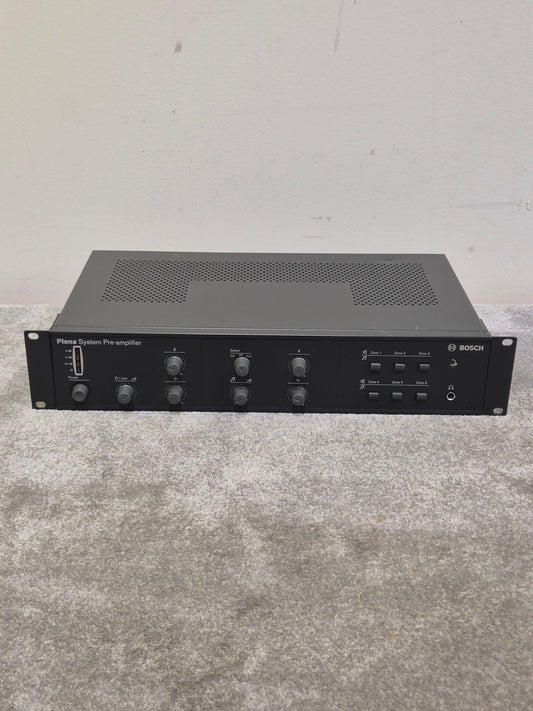 Bosch Plena System Pre-Amplifier - Professional Audio Control, Versatile Inputs - Very Good