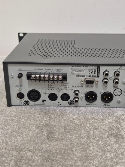 Bosch Plena System Pre-Amplifier - Professional Audio Control, Versatile Inputs - Very Good