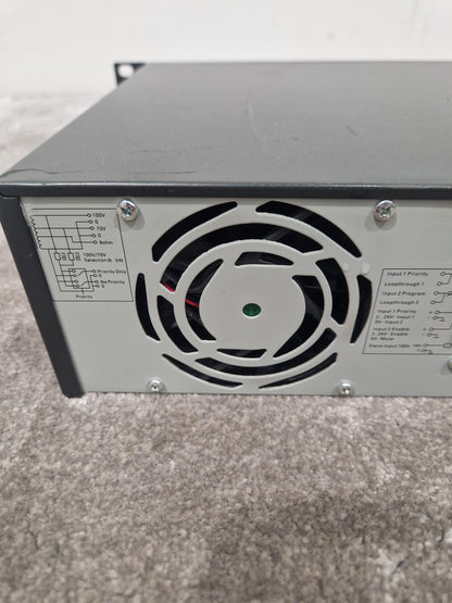 Plena 240w Power amp - High Power, Reliable - Very Good