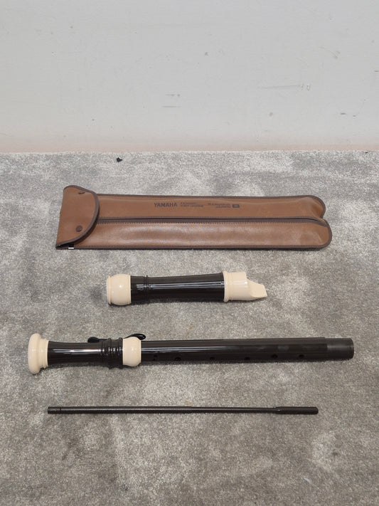 Yamaha Tenor Recorder YRT-302B Baroque Japan B - Maple Wood - Excellent w/ Soft Case