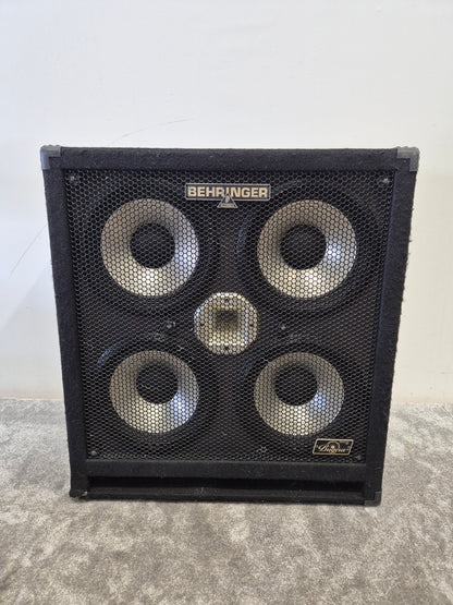 Behringer Ultrabass BA410 1000W Speaker Cabinet - High-Power, 4x10" Speakers - Excellentt