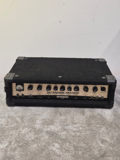 Behringer Ultrabass BX4500H 450W Bass Amplifier - High Power, Versatile EQ - Excellent