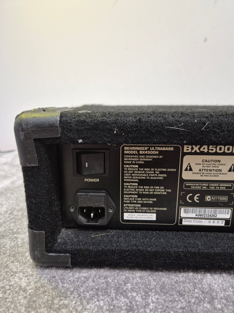 Behringer Ultrabass BX4500H 450W Bass Amplifier - High Power, Versatile EQ - Excellent - Image 8