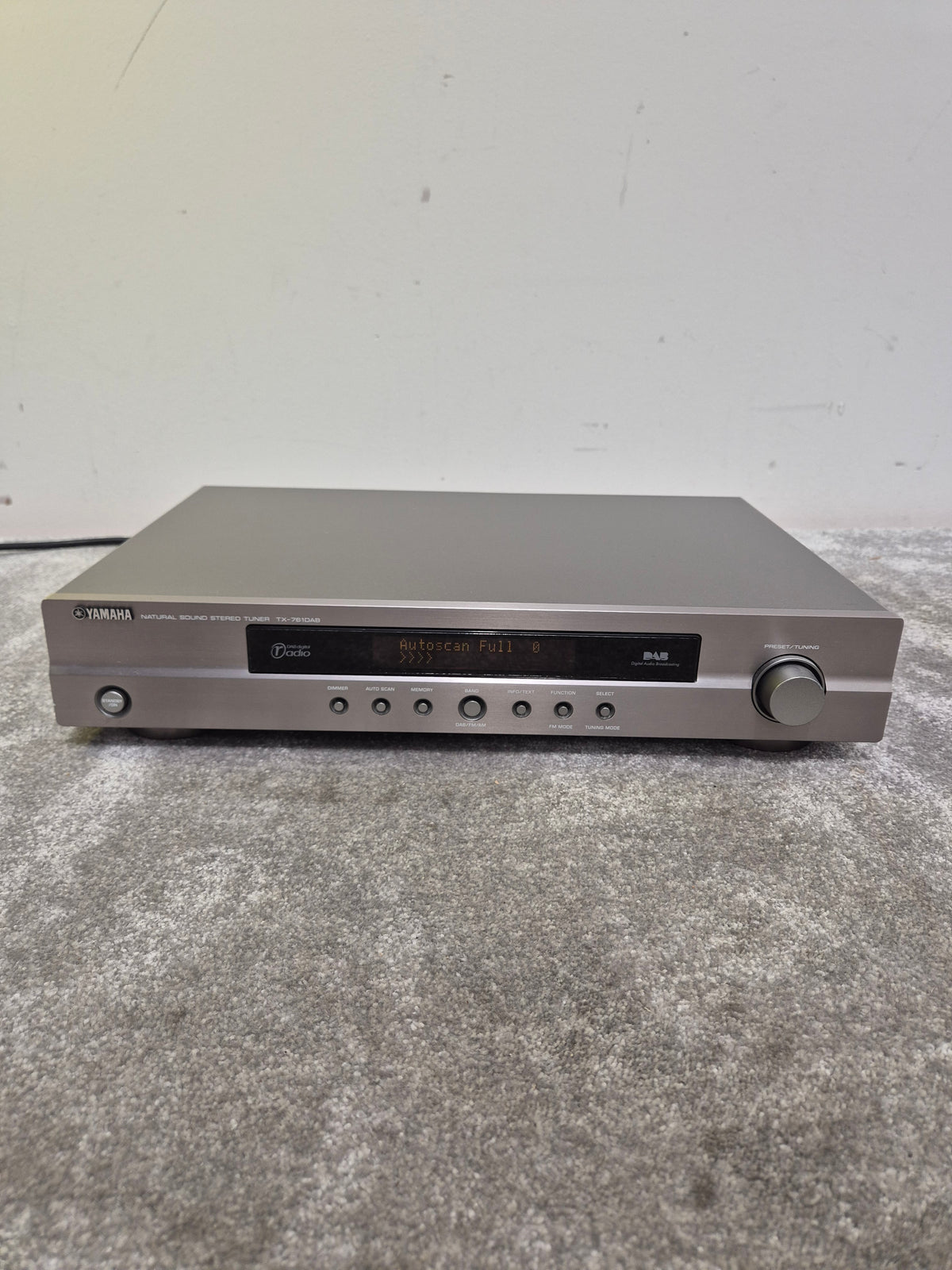 Yamaha TX 761DAB - DAB Radio Digital Tuner - Excellent w/ Power Supply