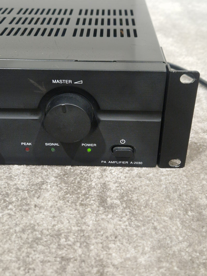TOA PA Amplifier A-2030 - 30W Output, 3 Mic Inputs - Good - Image 6