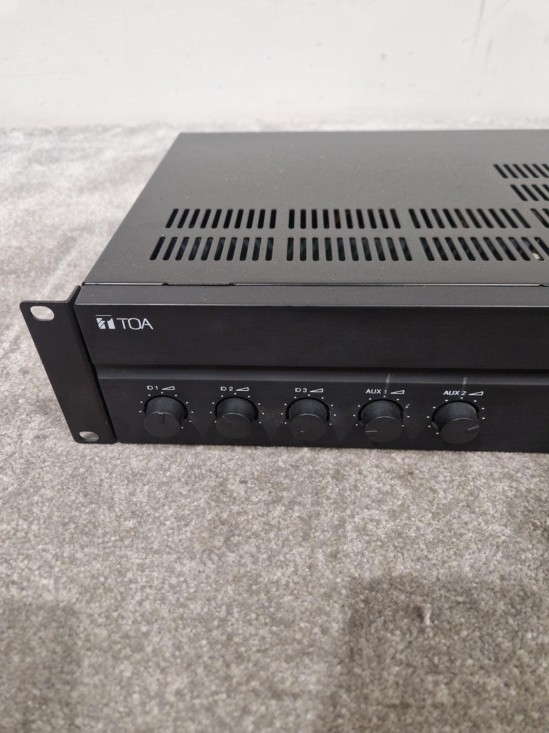 TOA PA Amplifier A-2030 - 30W Output, 3 Mic Inputs - Good - Image 2