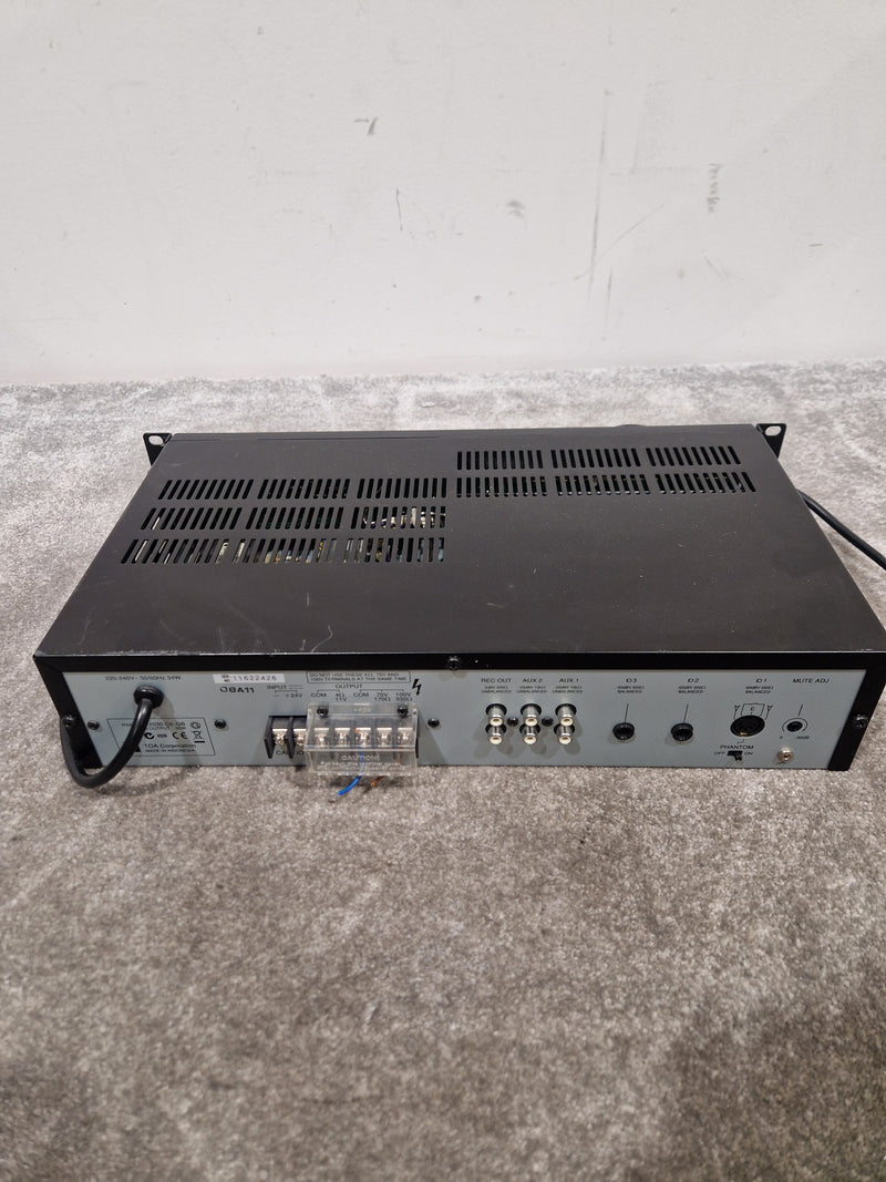 TOA PA Amplifier A-2030 - 30W Output, 3 Mic Inputs - Good - Image 8