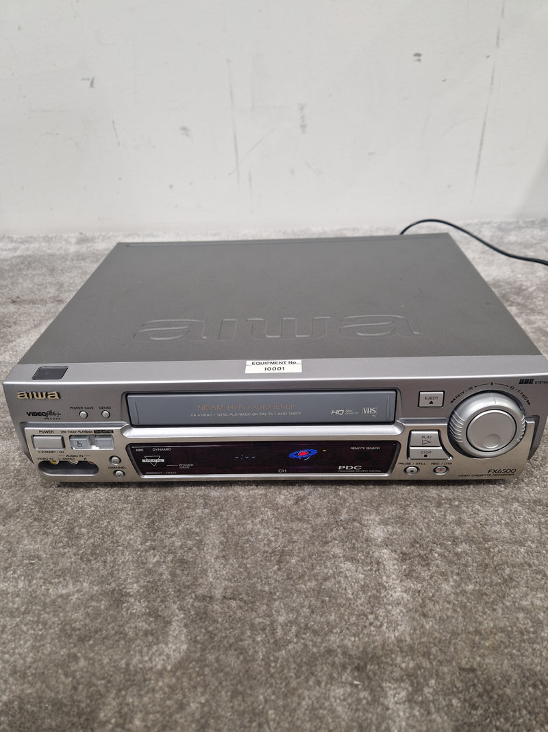 AIWA. VHS Player FX6500 - VHS Playback, Rackmount Design - Very Good w/ Power Supply & Manuals & Rackmount Case - Image 16