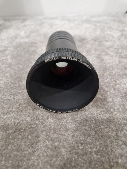 Various Kodak/Meridian Projector Lenses - High Quality Optics, Versatile Range - Excellent w/ Rackmount Case