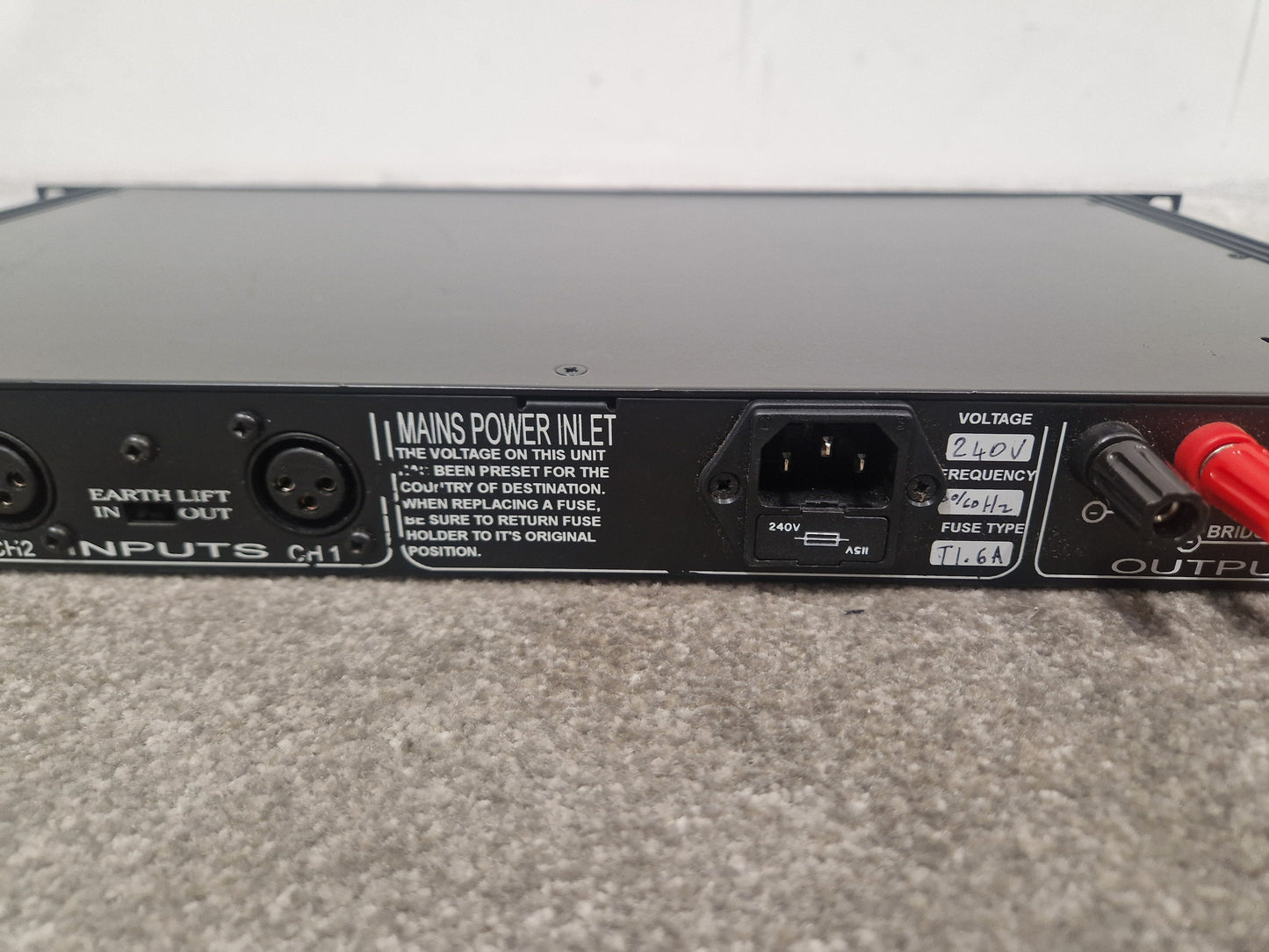 Omniphonics Footprint Series 75 Power Amplifier - Studio Quality Sound - Good