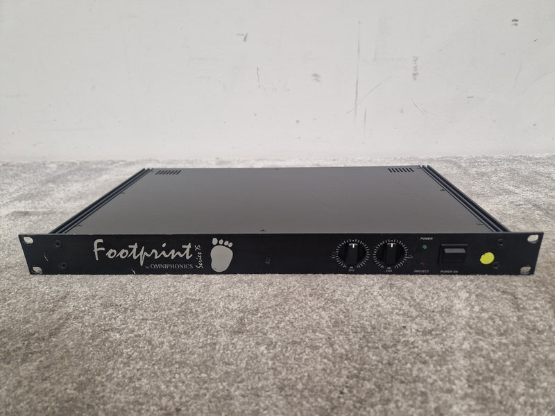 Omniphonics Footprint Series 75 Power Amplifier - Studio Quality Sound - Good - Image 2