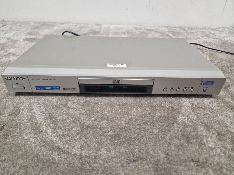 Samsung DVD-E234 - DVD Player, HDMI Output - Very Good w/ Power Supply & Manuals - Image 1