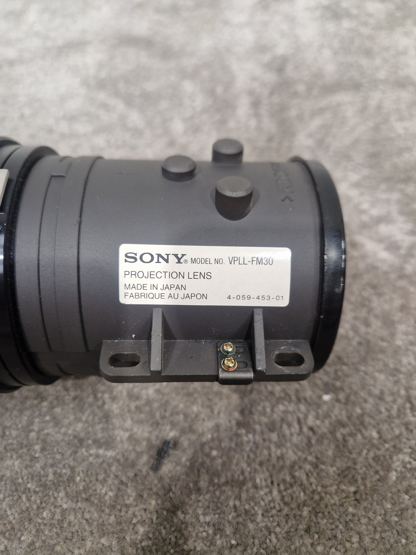 Sony VPLL-FM30 - 3LCD Projector Lens, 1.03-1.79:1 Throw Ratio - Very Good w/ Power Supply