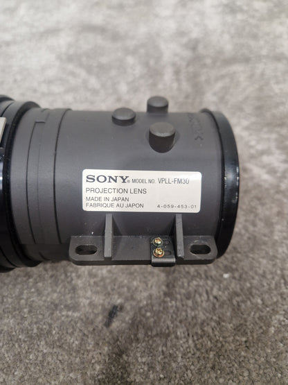 Sony VPLL-FM30 - 3LCD Projector Lens, 1.03-1.79:1 Throw Ratio - Very Good w/ Power Supply