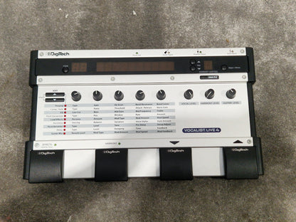 DigiTech Vocalist Live 4 – Harmony & Effects Processor – Excellent w/ Manuals