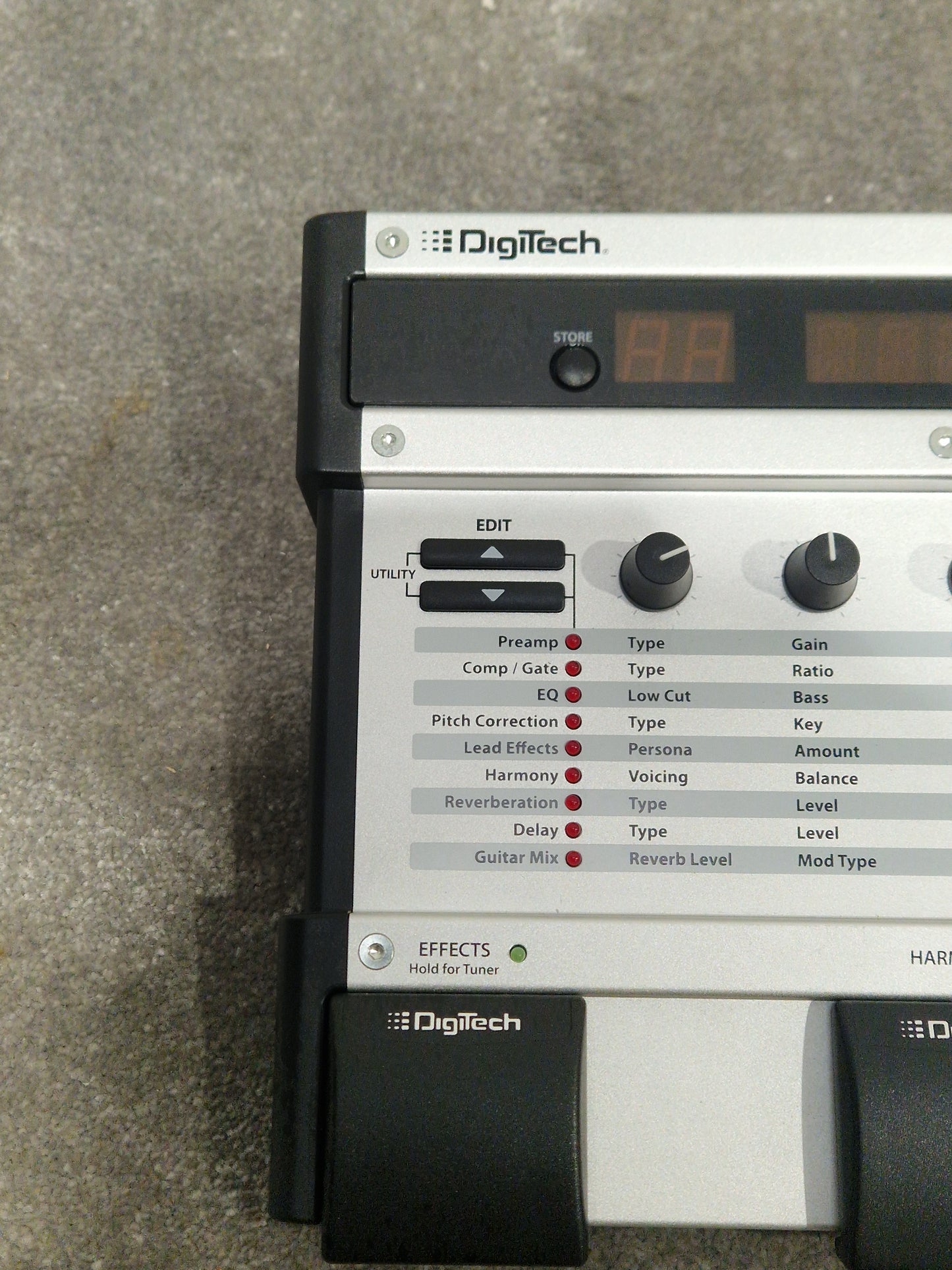DigiTech Vocalist Live 4 – Harmony & Effects Processor – Excellent w/ Manuals