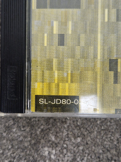 Roland rock drums ROM card SL-JD80-03 - Expansive Sound Library, Easy Integration - Excellent w/ Original case