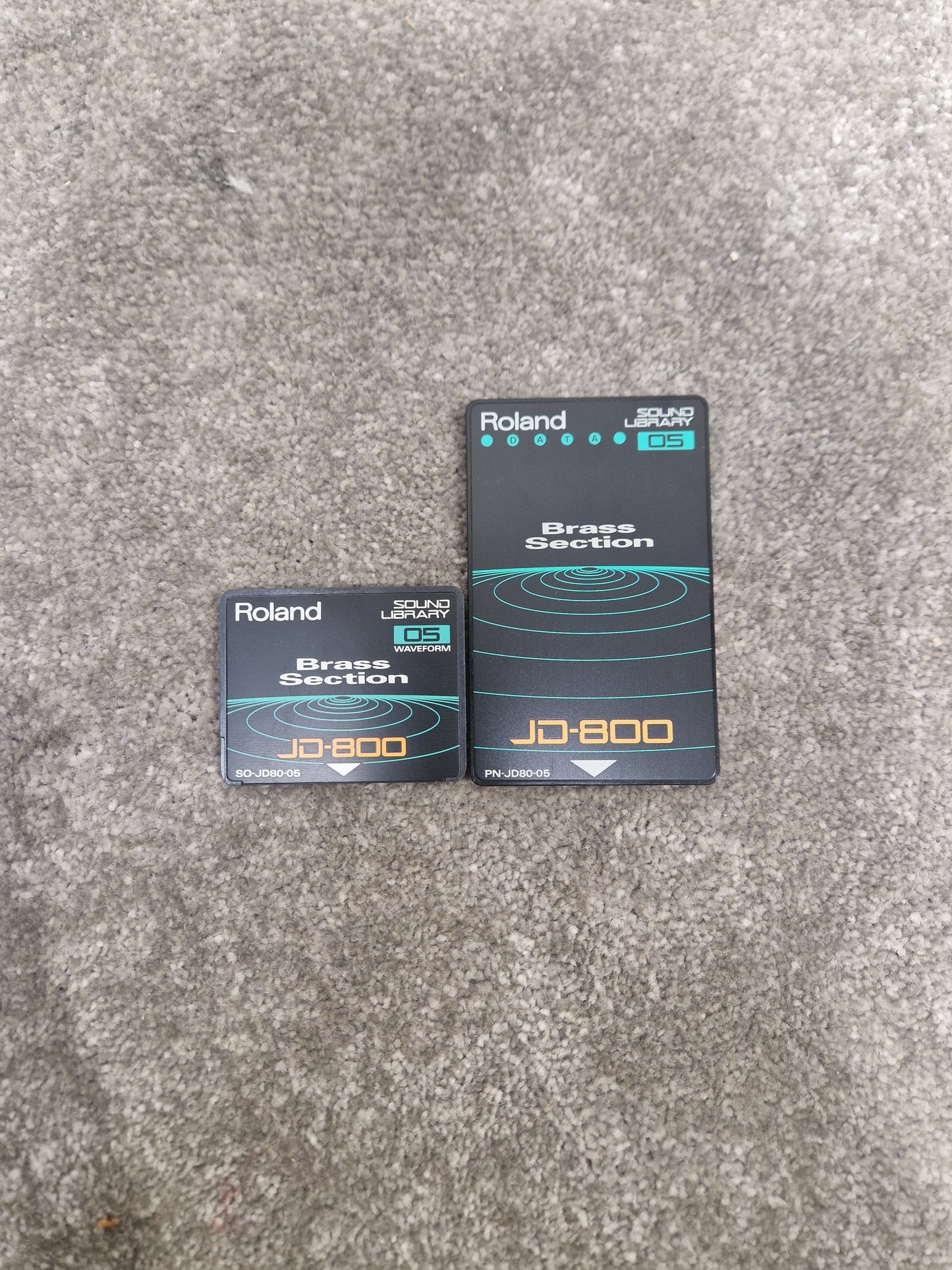 Roland Brass section ROM card SL-JD80-05 - Enhances Sound, Easy Installation - Excellent w/ Original case