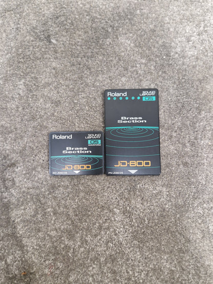 Roland Brass section ROM card SL-JD80-05 - Enhances Sound, Easy Installation - Excellent w/ Original case