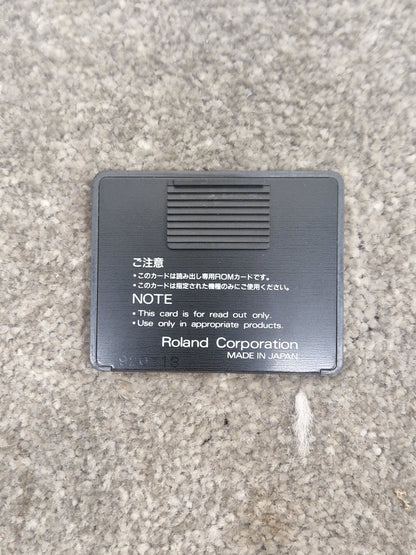 Roland Brass section ROM card SL-JD80-05 - Enhances Sound, Easy Installation - Excellent w/ Original case